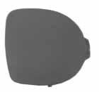 TAPPO FENDINEBBIA SX NERO PER RENAULT CLIO 05/1998>04/2001