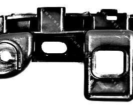 STAFFA PARAURTI ANTERIORE LATERALE DX PER VW PASSAT 10/2010>12/2013 [OE 3AA807184]