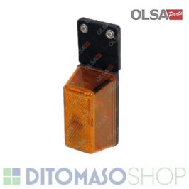 FANALINO DI INGROMBRO UNIVERSALE ARANCIO CON CAT E STAFFA -OLSA