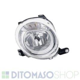 FARO DESTRO SUPERIORE H7 ANABBAGLIANTE ELETTRICO PER FIAT 500 07/2007> OE 51787491