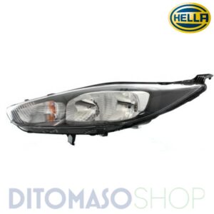 FARO SX H7-H15 DRL NERO C/MOTORINO ELETTRICO PER FORD FIESTA 01/2013-  HELLA [OE 1889780]