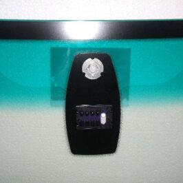 PARABREZZA VERDE FASCIA+SENSORE 9 LED+VIN PER BMW S5 E60/E61 2003>2007 OE 51317070295