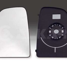 VETRO SPECCHIO SX C/PIASTRA SUPERIORE PER CITROEN JUMPER-PER FIAT DUCATO-PER PEUGEOT BOXER 08/2006-