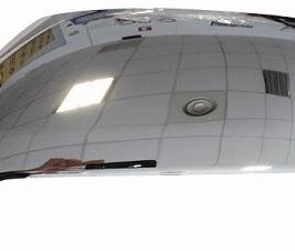 CALOTTA RETROVISORE SX CROMATA PER CITROEN C3 PICASSO 01/2009-