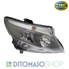 FARO DESTRO H7-H15 DRL GRIGIO C/MOTORINO PER MERCEDES VITO 03/2014> HELLA OE A4478200161