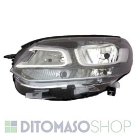 FARO SINISTRO H1-H7 NERO C/MOTORINO PER CITROEN JUMPY-SPACE TOURER 01/2016> OE 9808567780