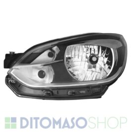 FARO SX H4 NERO ELETTRICO C/BORDO CROMATO PER VW UP 01/2012>04/2016 [OE 1S1941015J]