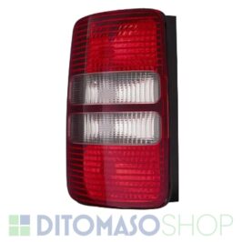 FANALE POSTERIORE SX ROSSO/FUME' PER VW CADDY 09/2010>12/2014  C/PORTELLONE [OE 2K5945095F]