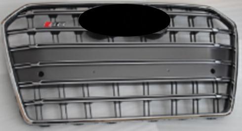 GRIGLIA RADIATORE CROMATA-CROMATA-GRIGIA C/PDC PER AUDI A6-RS6 09/2014> OE 4G0853651T94AGR