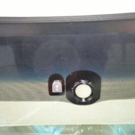 PARABREZZA INCAPSULATO VERDE C/FASCIA BLU+SENSORE+FINESTRELLA PER NISSAN MURANO 10/2008>