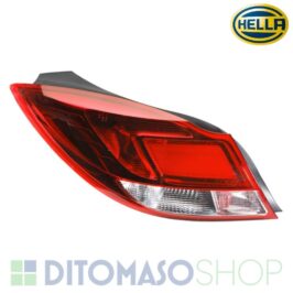 FANALE POSTERIORE SX BIANCO/ROSSO PER OPEL INSIGNIA 5PORTE 01/2009> HELLA OE 1222187