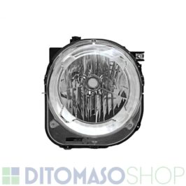 FARO SINISTRO H4 CROMATO C/MOTORINO PER JEEP RENEGADE 03/2014>05/2018 OE 51953111