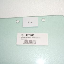 VETRO SCENDENTE VERDE SX FORI A 8CM PORTA POSTERIORE PER KIA SPORTAGE 10/1994>12/2004 OE OKO1973511