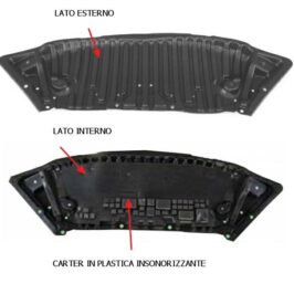 RIPARO SOTTOPARAURTI ANTERIORE PER MERCEDES CLASSE C W204 06/2007> OE A2045240723