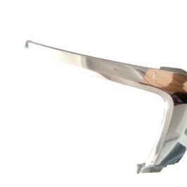 MODANATURA DX PARAURTI ANTERIORE CENTRALE CROMATA PER MITSUBISHI OUTLANDER 09/2015> OE 6407A146