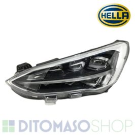 FARO SINISTRO FULL LED C/CORNICE CROMATA PER FORD FOCUS 01/2018> HELLA OE JX7B13E015AE