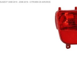 RETRONEBBIA SX PER PEUGEOT 2008 01/2019> 3008 01/2016> OE 9811718480