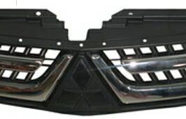 GRIGLIA RADIATORE CROMATA NERA PER MITSUBISHI L200 03/2010> [OE 7450A870]