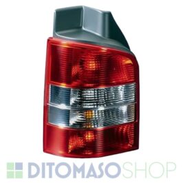 FANALE POSTERIORE SX ROSSO/FUME' PER VW TRANSPORTER 09/2003>12/2008  2PORTE [OE7H5945095N]