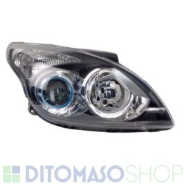 FARO DESTRO H7-H11 ELETTRICO NERO PER HYUNDAI i30 09/2007> OE 921022R000
