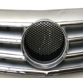 GRIGLIA RADIATORE GRIGIA C/4 PROFILI CROMATI PER MERCEDES CLASSE B W245 06/2005>12/2008 [OE A16988007839744]