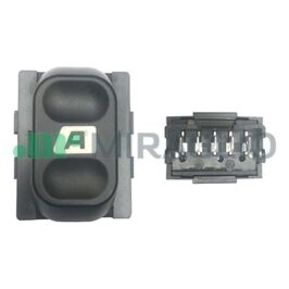 INTERRUTTORE ALZACRISTALLO ANTERIORE DX - SX  5PIN PER CITROEN BERLINGO 01/2003> [OE 6554W4]