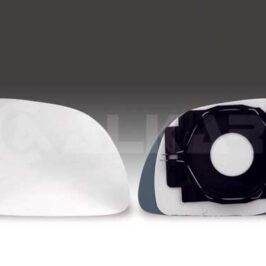 VETRO SPECCHIO DX TERMICO C/PIASTRA PER RENAULT CLIO 06/1990>03/1996