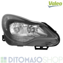 FARO DESTRO H7-H11 NERO C/MOTORINO PER OPEL CORSA DX 03/2011>12/2013 VALEO OE 1216656