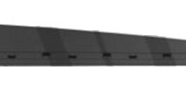 MODANATURA PORTA ANTERIORE DX C/FORI CROMATURA PER RENAULT CLIO 11/2012> OE 801861012R