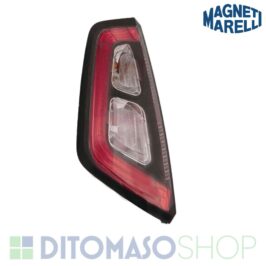 FANALE POSTERIORE SX CORNICE NERA PER FIAT PUNTO EVO 07/2009> C/NUOVO CONNETTORE-MARELLI [OE 51927095]