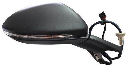RETROVISORE DX ELETTRICO TERMICO PRIMERIZZATO ABBATTIBILE+MEMORIA+LUCCIOLA+LUCE CORTESIA 13PIN PER VW GOLF 7 10/2012>