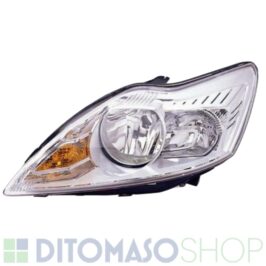 FARO SINISTRO H1-H7 CROMATO C/MOTORINO PER FORD FOCUS 04/2007>12/2010 OE 1521193
