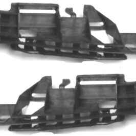 KIT STAFFE DX + SX PARAURTI ANTERIORE PER PEUGEOT 307 08/2001>08/2005 [OE 741634]