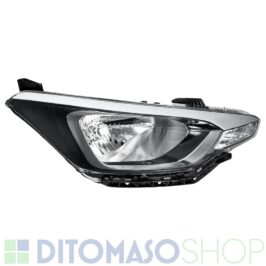 FARO DESTRO H4 NERO ELETTRICO PER HYUNDAI i20 3PORTE 01/2014> OE 92102C8100