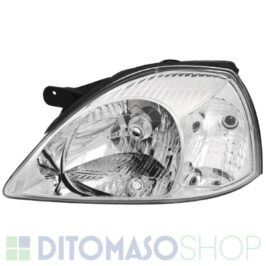FARO SINISTRO H4 C/MOTORINO INDICATORE BIANCO PER KIA RIO 01/2003>08/2005 OE 92101FD011