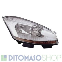 FARO SINISTRO H7-H1 C/MOTORINO PER CITROEN C4 PICASSO 10/2006>09/2010 OE 6208A8