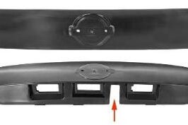 MODANATURA PORTELLONE C/FORO TELECAMERA PER NISSAN QASHQAI 01/2014> OE 908104ET0H