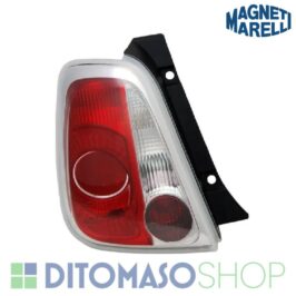 FANALE POSTERIORE SX BORDO BIANCO PER FIAT 500 07/2007>-MARELLI [OE 51787494]