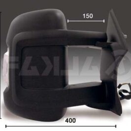 RETROVISORE DX ELETTRICO TERMICO BRACCIO MEDIO C/LUCCIOLA PER CITROEN JUMPER-PER FIAT DUCATO-PER PEUGEOT BOXER 08/2006-