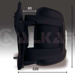 RETROVISORE SX MANUALE BRACCIO CORTO C/LUCCIOLA 2PIN PER CITROEN JUMPER-FIAT DUCATO-PEUGEOT BOXER 08/2006-