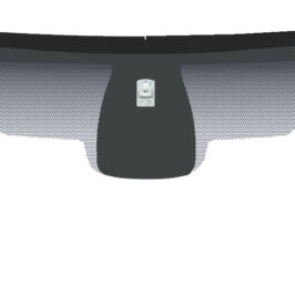 PARABREZZA VERDE C/FINETSRELLA+BASETTA RETROVISORE A BOTTONE PER RENAULT TWINGO 06/2007>12/2013