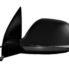 RETROVISORE DX ELETTRICO TERMICO NERO BASE CROMATA PER VW AMAROK 03/2010>