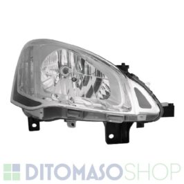 FARO DESTRO H4 C/MOTORINO PER CITROEN BERLINGO 01/2013> PEUGEOT PARTNER-RANCH 07/2015> OE 9677201980