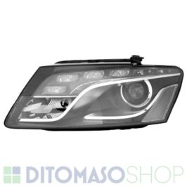 FARO SINISTRO XENO NERO A LED C/MOTORINO PER AUDI Q5 04/2008>08/2012 OE 8R0941029AF