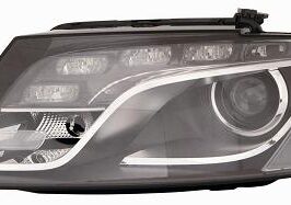 FARO SX XENO A LED C/MOTORINO ELETTRICO  PARABOLA NERA PER AUDI Q5 04/2008> [OE 8R0941029AF]