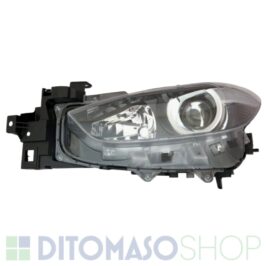 FARO SINISTRO H11-H15 NERO C/MOTORINO PER MAZDA 3 01/2017> OE BADE510L0D