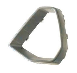 CORNICE GRIGLIA PARAURTI ANTERIORE SX ARGENTO PER AUDI Q2 07/2018> Q3 SPORTBACK 2019> OE