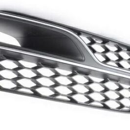GRIGLIA DX PARAURTI ANTERIORE C/MODANATURA ARGENTO PER AUDI A3 S3 04/2012> OE 8V3807682LBMO