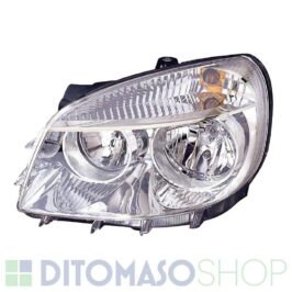 FARO SINISTRO H7-H1 C/MOTORINO PER FIAT DOBLO' 11/2005>11/2009 OE 51755051