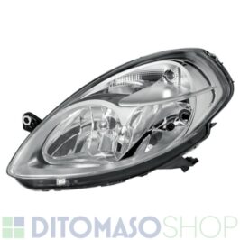 FARO SINISTRO H7-H3 GRIGIO SATINATO C/MOTORINO PER LANCIA MUSA 09/2007> LANCIA Y 10/2006> OE 51786654